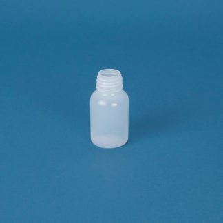 Flaske 100 ml. klar PE/32 mm