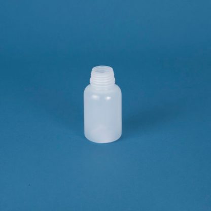Flaske 250 ml. klar PE /40 mm