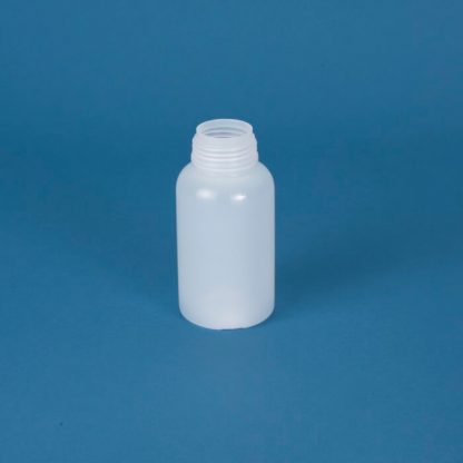 Flaske 500 ml. klar PE/50 mm