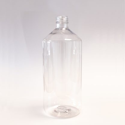 Flaske 1 l. klar /28 mm/PET