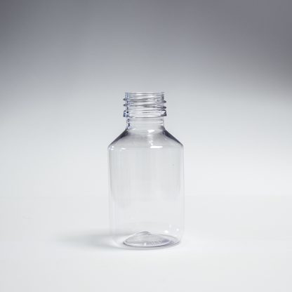 Flaske 100 ml klar /28 mm/PET