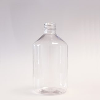 Flaske 250 ml klar /28 mm/PET