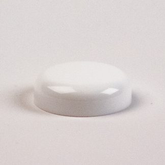 Skruelåg 28,3 mm hvid