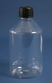 Flaske 500 ml klar /28 mm/PET