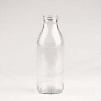 Glasflaske 500ml klar / 43mm