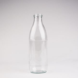 Glasflaske 1L klar / 43mm
