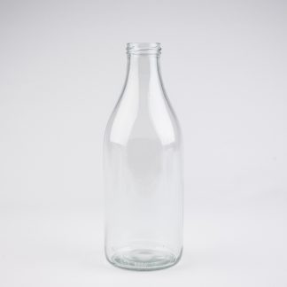 Glasflaske 1000 ml /klar 43 mm